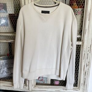 Rag & Bone Cream Sweatshirt